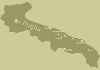 Puglia Map